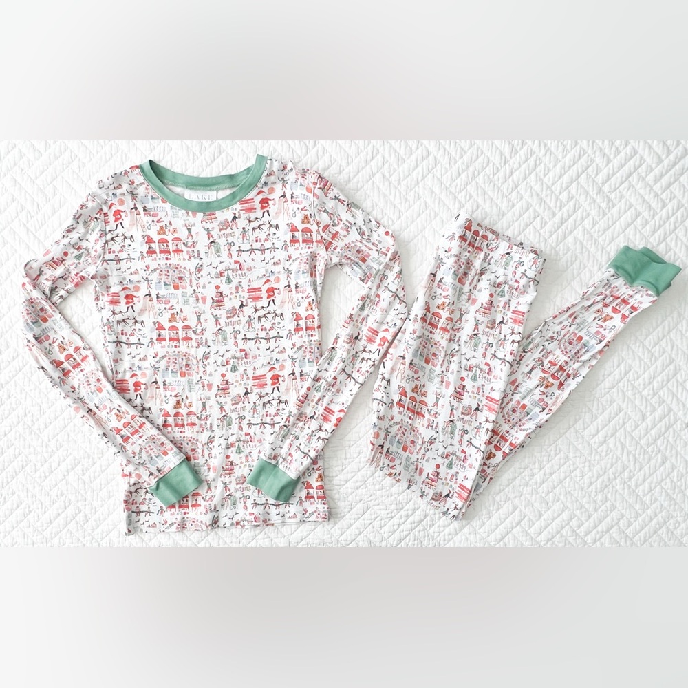 LAKE Pajamas Kids Long Set in North Pole